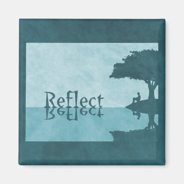 Íman Apenas Refletir o Magnet (Frente)