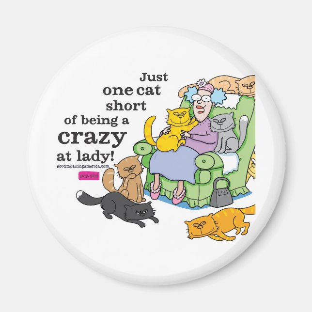 Íman Apenas Um Gato Sem Ser Uma Mulher De Gato Louca (Frente)