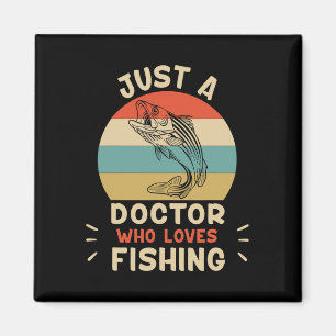 Íman Apenas Um Médico Ama Camisa De Pesca Camisa De Pes