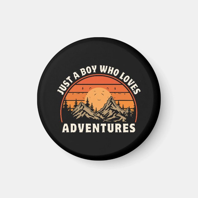 Íman apenas um menino que ama aventuras (Frente)