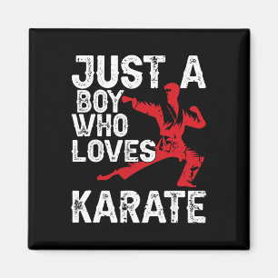 Íman Apenas Um Menino Que Ama Karate Engraçado Dizendo