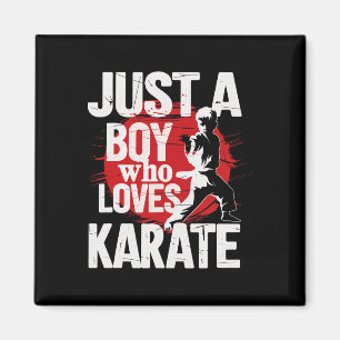 Íman Apenas Um Menino Que Ama Karate Martial Arts Karat