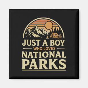 Íman Apenas um Menino que Ama Parques Nacionais