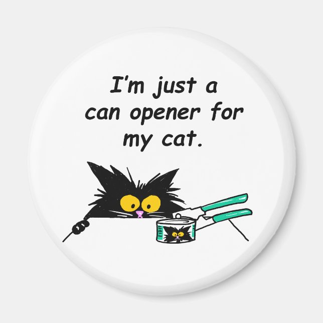 ÍMAN APENAS UMA ABERTURA PARA O MEU GATO (Frente)