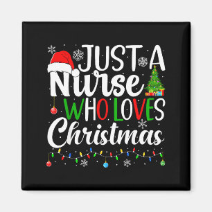 Íman Apenas Uma Enfermeira Que Ama O Natal Rn Enfermage