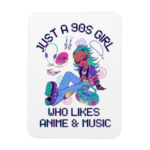 Íman Apenas uma garota dos anos 90 que gosta de música