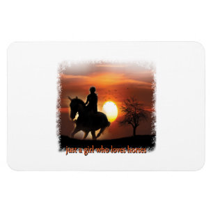 Íman apenas uma garota que adora cavalos