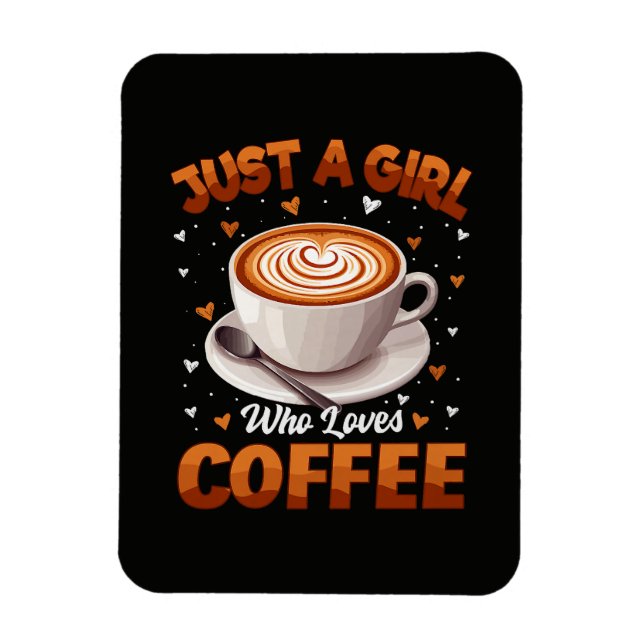 Íman Apenas Uma Garota Que Ama Café (Vertical)