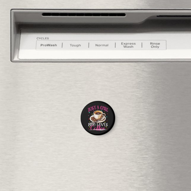 Íman Apenas Uma Garota Que Ama Café (In Situ (Dishwasher))