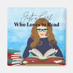 Íman Apenas uma garota que ama ler