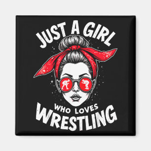 Íman Apenas uma garota que ama lutador de wrestling lut