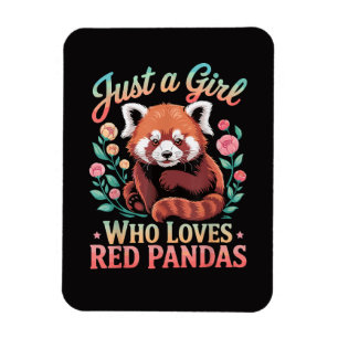 Íman Apenas Uma Garota Que Ama Pandas Vermelhos