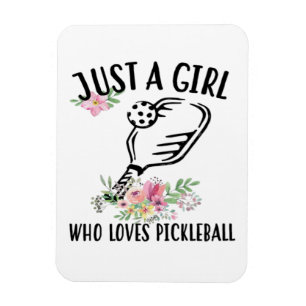 Íman Apenas uma garota que ama Pickleball