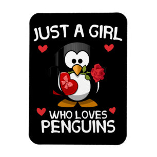 Íman Apenas uma Garota que Ama Pinguins