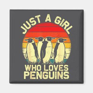 Íman Apenas Uma Garota Que Ama Pinguins Animal Lar Dive