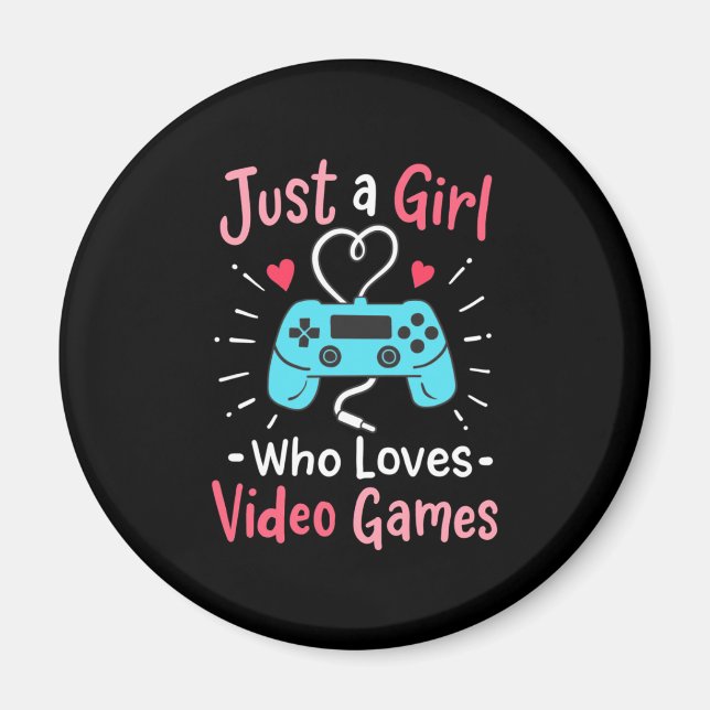 Íman Apenas Uma Menina Que Adora Videos games (Frente)