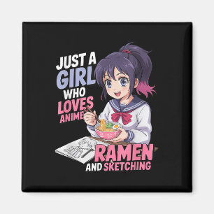 Íman Apenas Uma Menina Que Ama Anime Ramen E Desenho