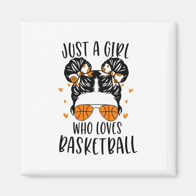 Íman Apenas Uma Menina Que Ama Basquete (Frente)