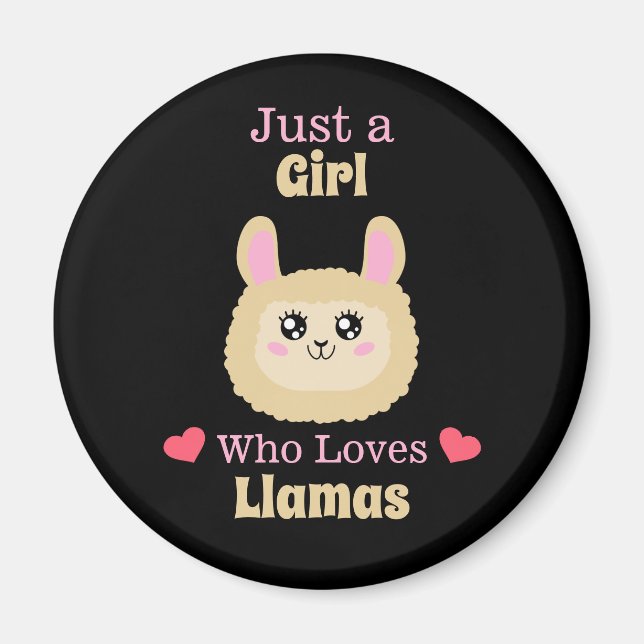 Íman Apenas Uma Menina Que Ama Lhamas (Frente)