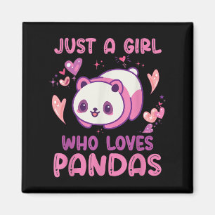 Íman Apenas Uma Menina Que Ama Pandas Engraçado Citação
