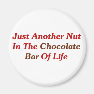 Íman Apenas uma outra porca no bar de chocolate da vida