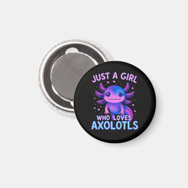 Íman Apenas Uma Que Ama Axolotes (Front/Back)