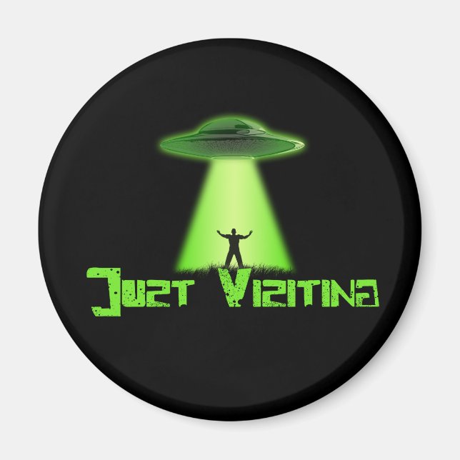 Íman Apenas Visitando o Magnet (Frente)