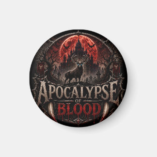 Íman Apocalipse de Sangue Horror Magnet