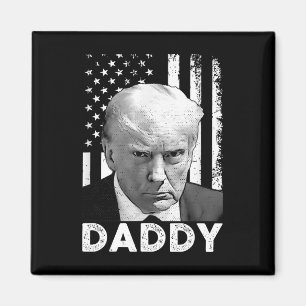 Íman Apoiadores do Trump Daddy Presidente 2025 Homens e
