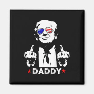 Íman Apoiadores do Trump Daddy Presidente 2025 Homens e