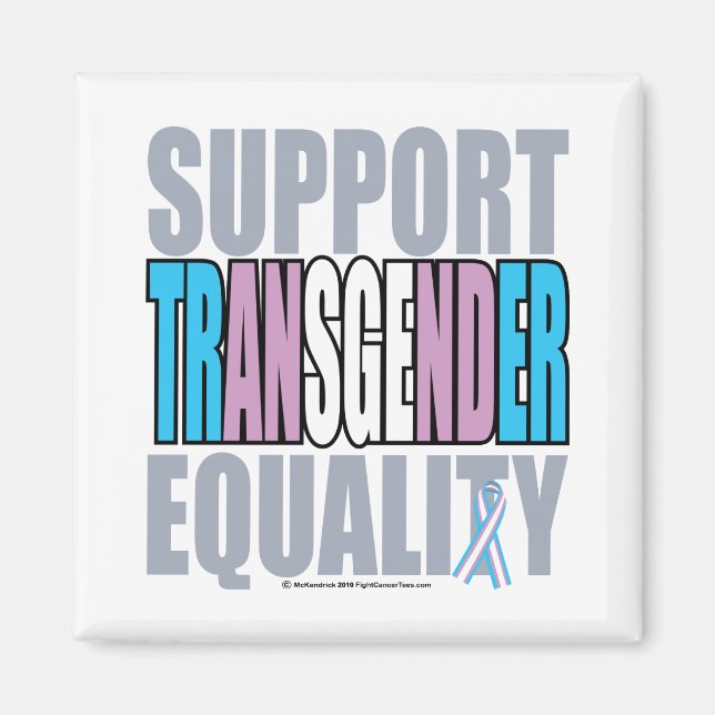 Íman Apoiar a igualdade transgênero (Frente)