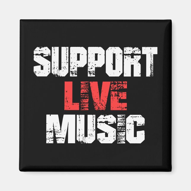 Íman Apoie a Música Ao Vivo (Frente)