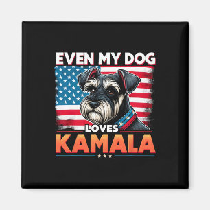 Íman Apoie Kamala Harris Cachorros Amantes Até Meu Cach