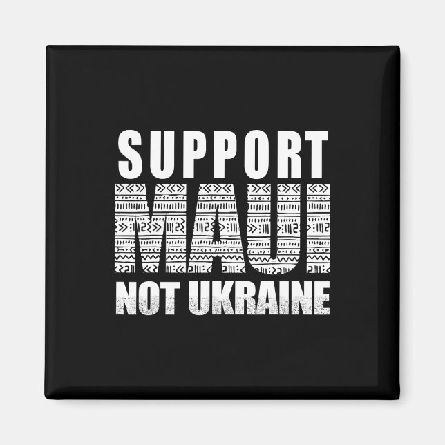 Íman Apoie Maui Não a Ucrânia (Frente)