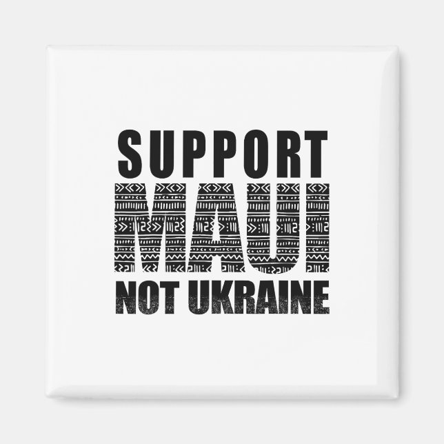 Íman Apoie Maui Não a Ucrânia 1  (Frente)