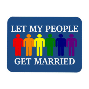 Íman Apoie o Casamento Gay Deixe meu povo Casar