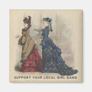 Íman Apoie seu grupo local da menina