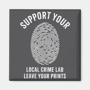 Íman Apoie Seu Laboratório de Crimes Local Design de Hu