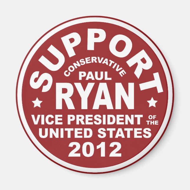 Íman Apoio a Paul Ryan Vice Presidente Seal (Frente)