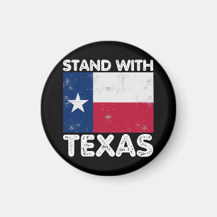 Íman Apoio Texas Eu Fico Com Texas Bandeira Texana