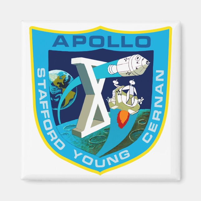 Íman Apollo 10: À Lua De Novo! (Frente)