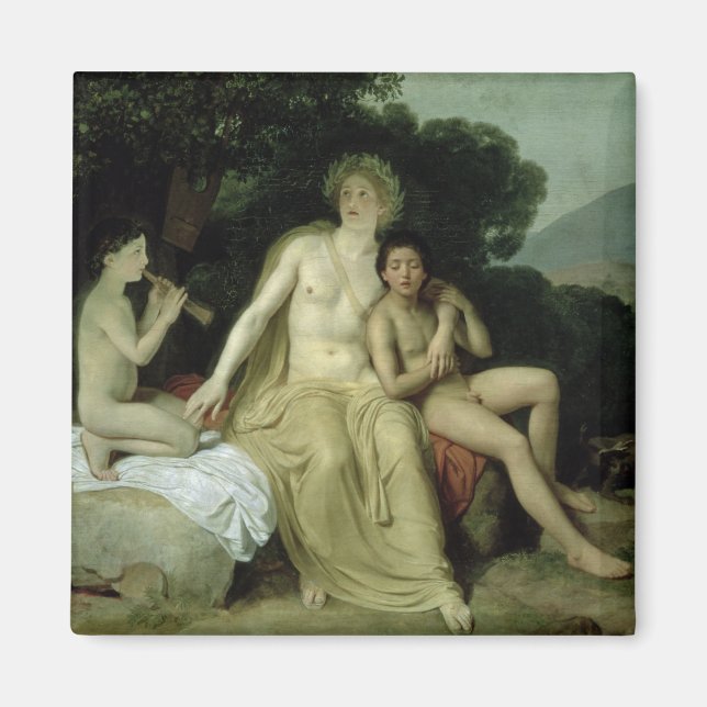 Íman Apolo com Hyacinthus e Cyparissus (Frente)