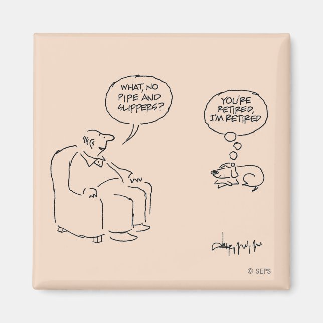 Íman Aposentado (Frente)