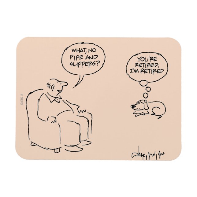 Íman Aposentado (Horizontal)