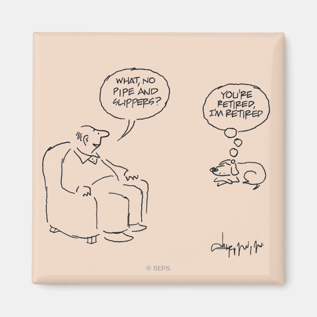 Íman Aposentado (Frente)