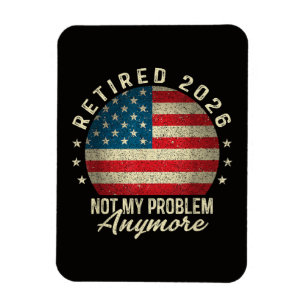 Íman Aposentado 2026 não é mais meu problema Bandeira d