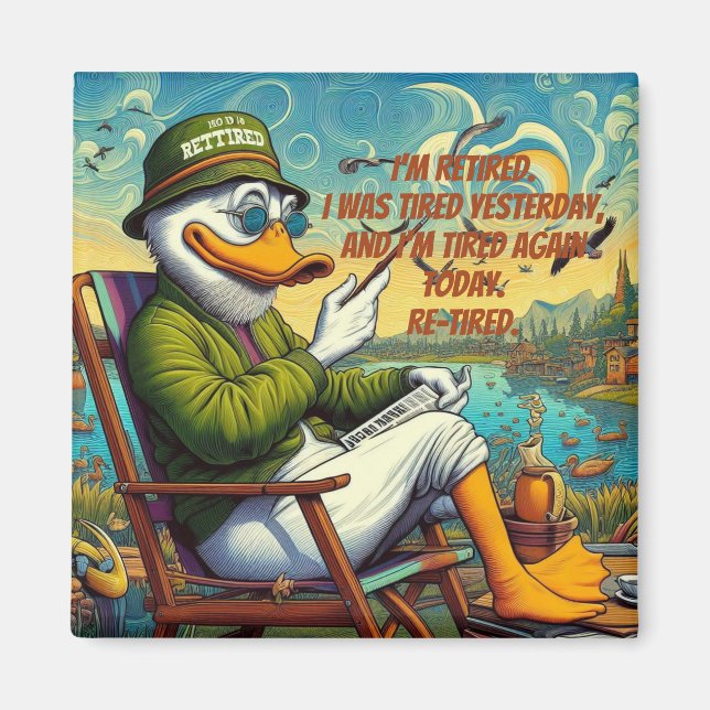 Íman Aposentado e reaxado (Frente)