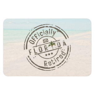 Íman Aposentado Oficialmente na Praia Tropical da Flóri