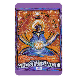 Íman Apostatenaut - explorar sem dogmas