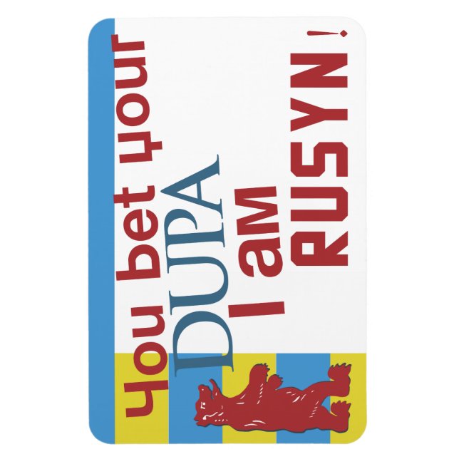 Íman Aposto que sou Rusyn! (Vertical)